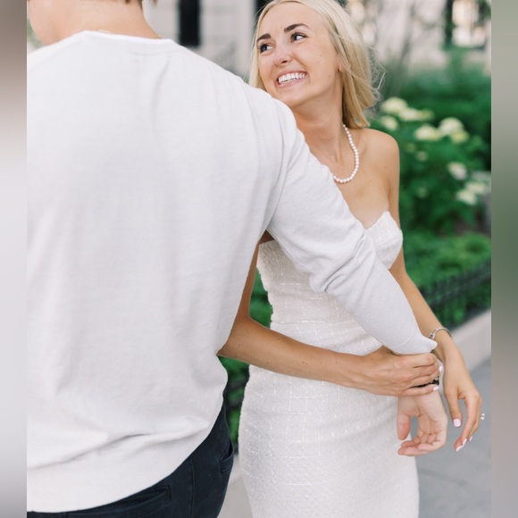 Reformation Strapless Lakia Dress - Size 0 - Picture 2 of 12